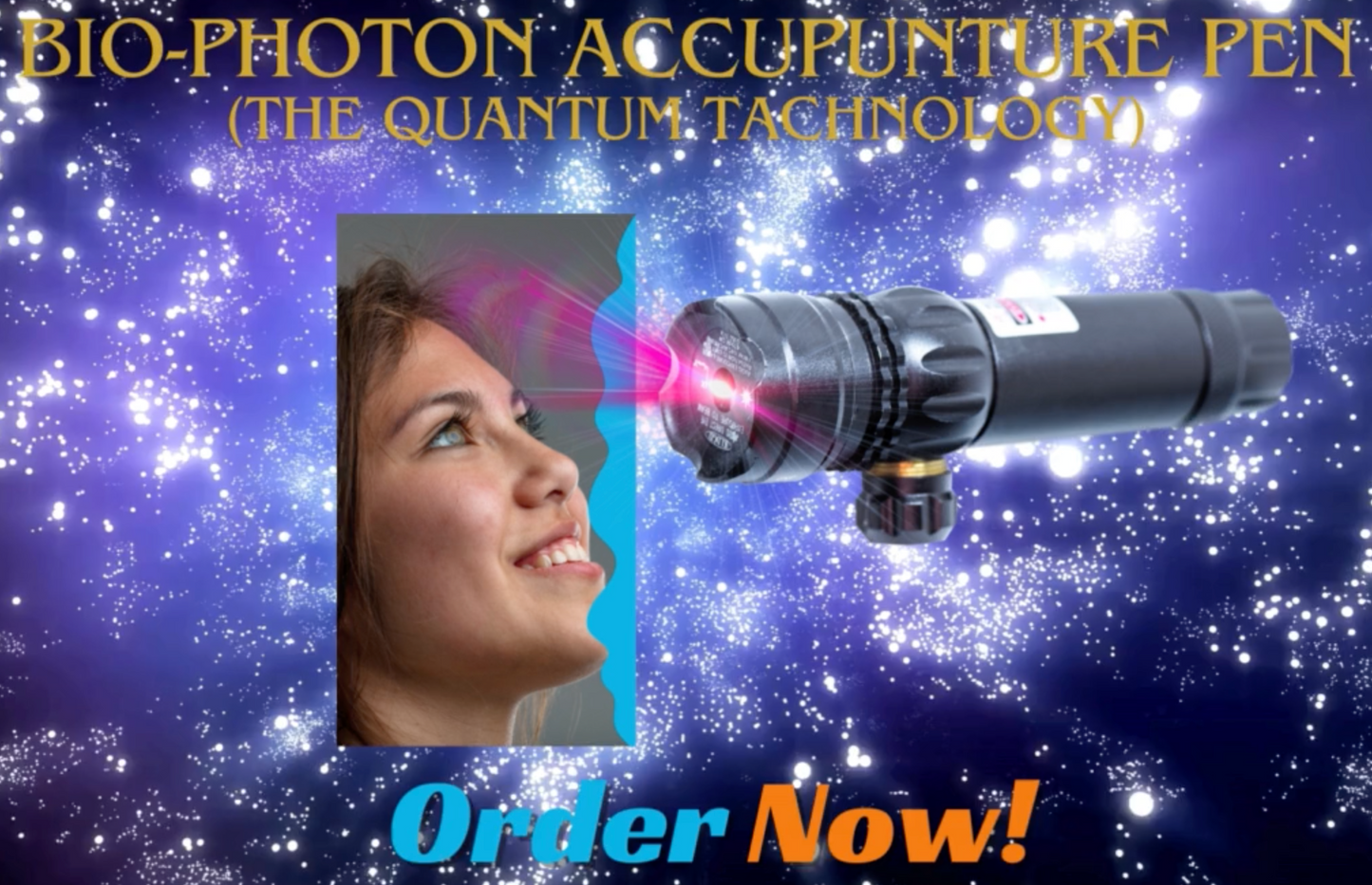 Biophoton Acupuncture Pen / Violet Wand / Angle Wand